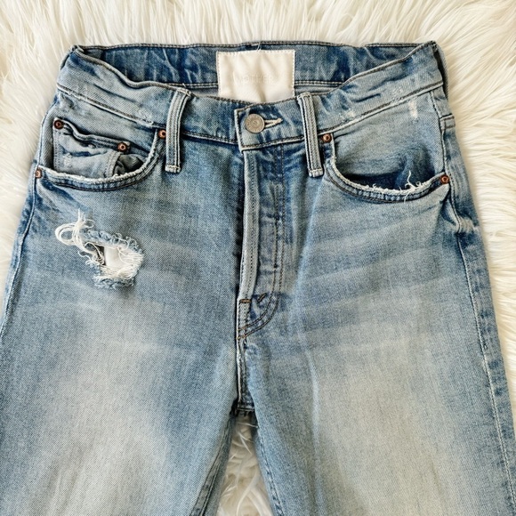 Mother Superior The Tomcat High Rise in The Confessions distressed ankle crop 24 - Picture 5 of 13